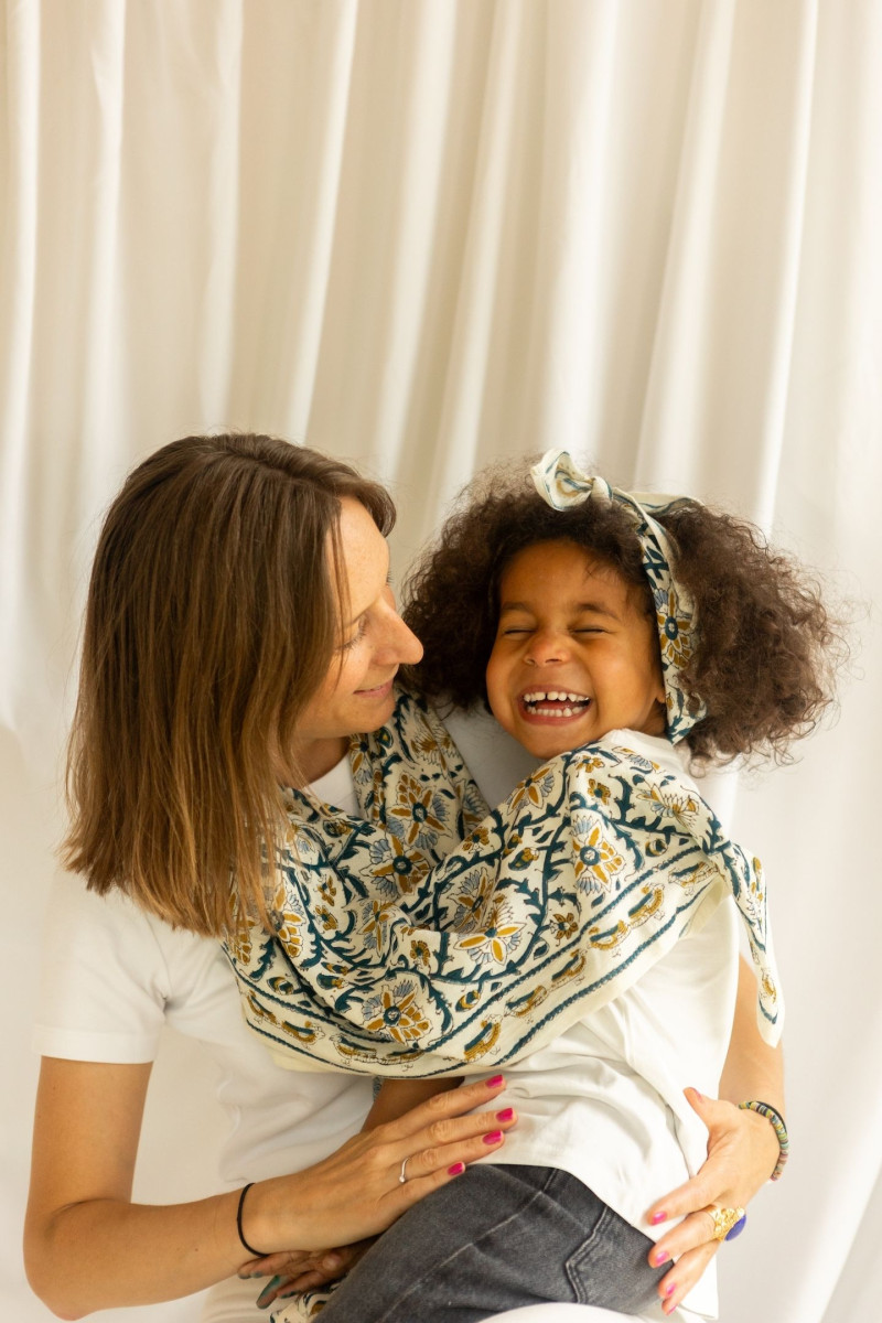 Big Foulard Latika "Bird"