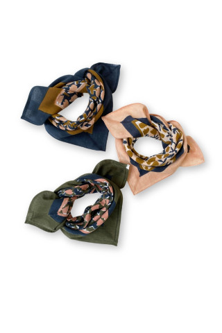 Small Foulard Manika "Tulipe" 2