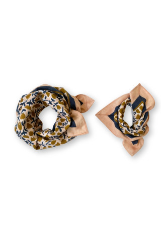 Small Foulard Manika "Tulipe" 2