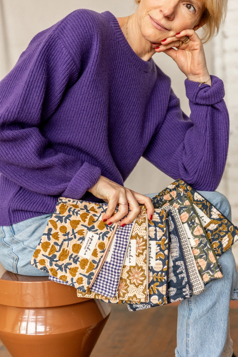 Mini Pochette Mana "Ours"