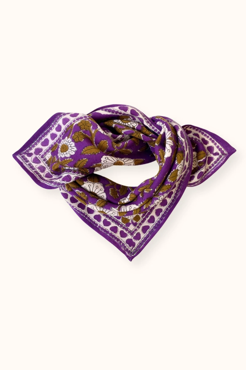 Small Foulard Manika "Cœur"