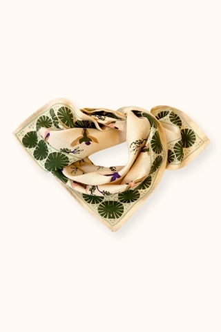 Small Foulard Manika "Cerisier" 2