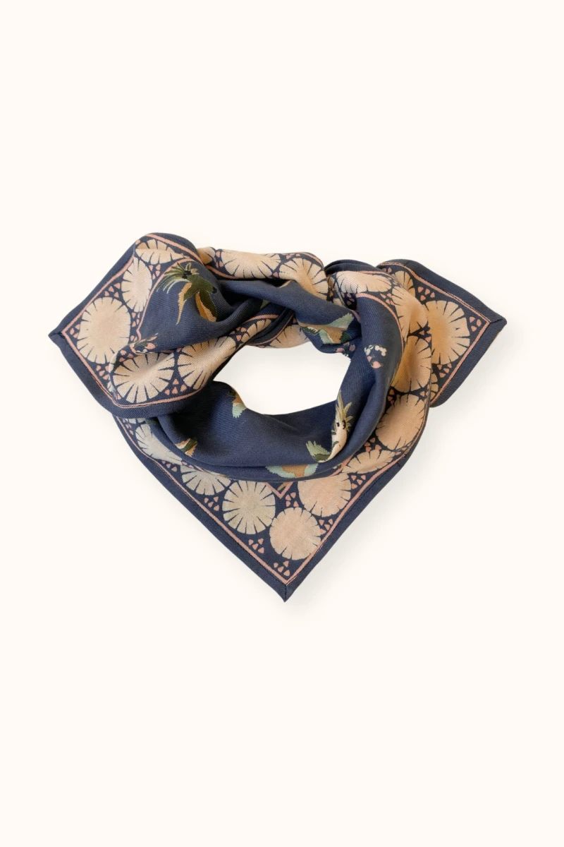 Small Foulard Manika "Cerisier"