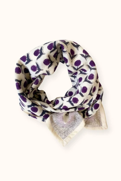 Big Foulard Latika "Lotus"