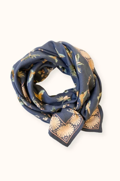 Big Foulard Latika "Cerisier"