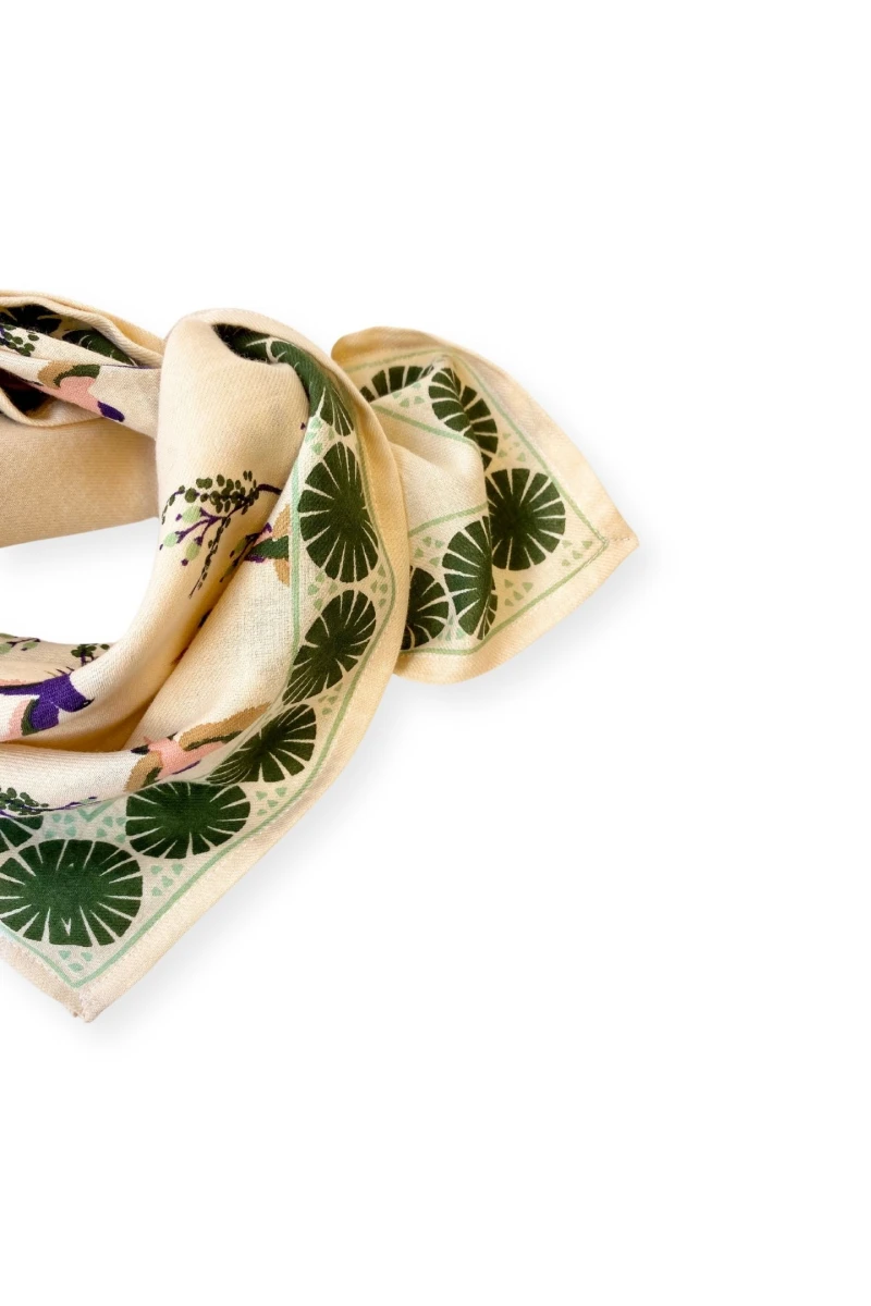 Small Foulard Manika "Cerisier"