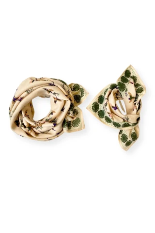 Small Foulard Manika "Cerisier"