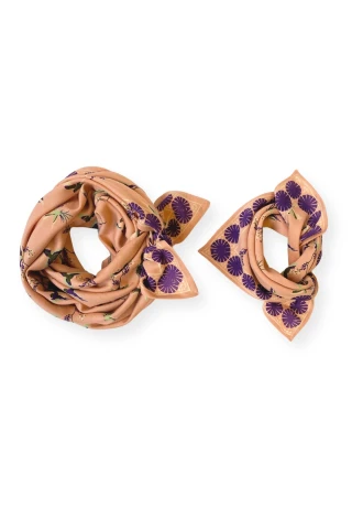 Small Foulard Manika "Cerisier"