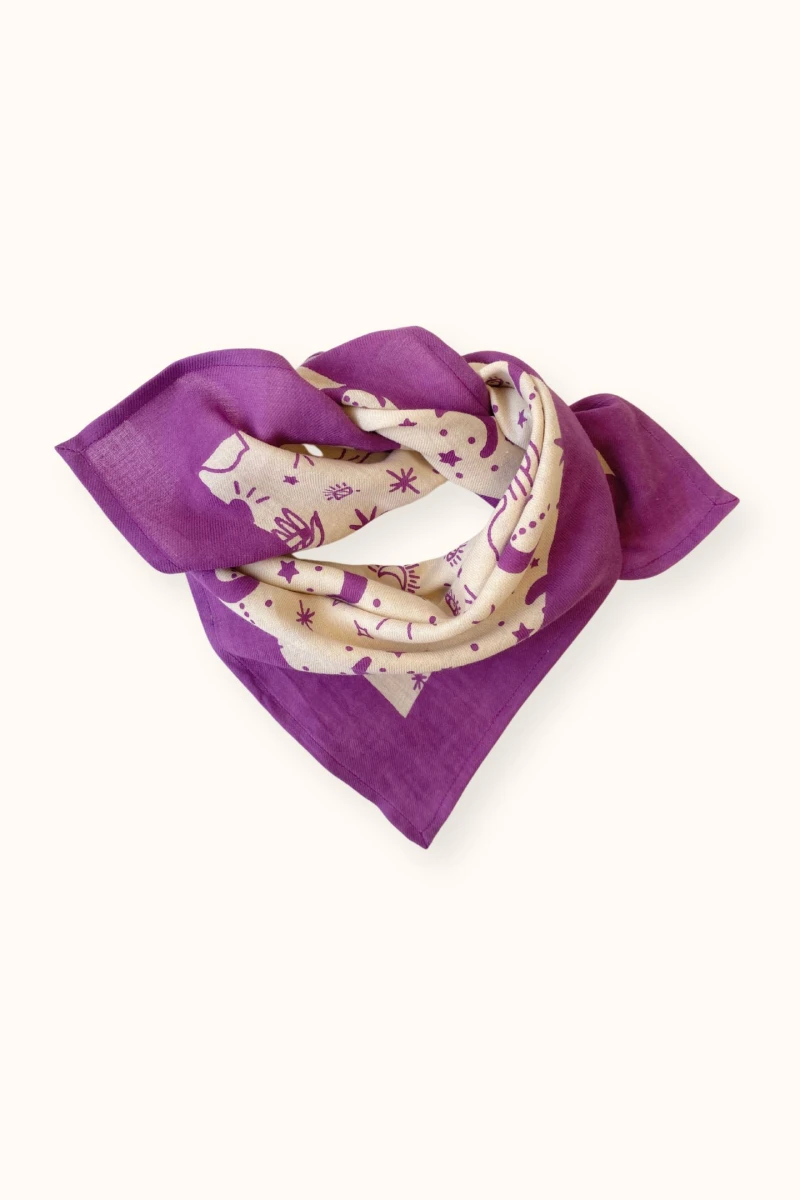 Small Foulard Manika "Karma"