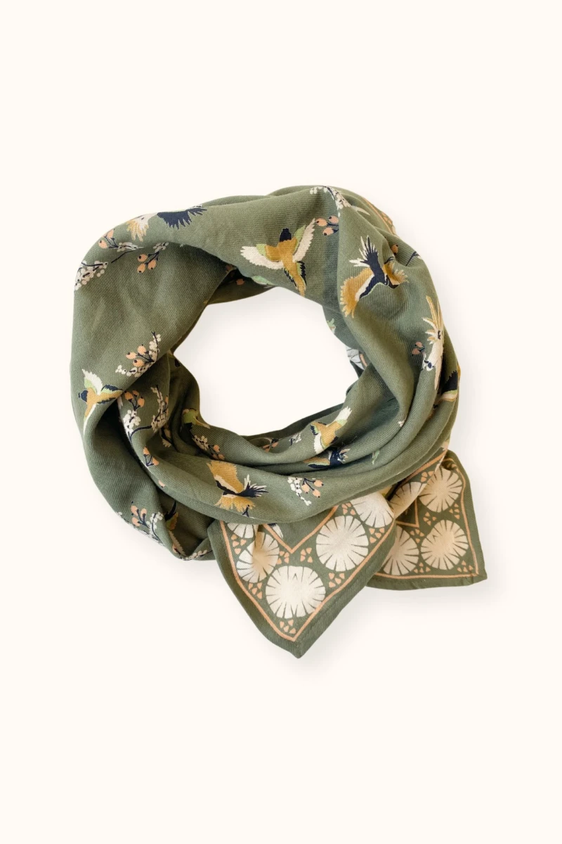 Big Foulard Latika "Cerisier"