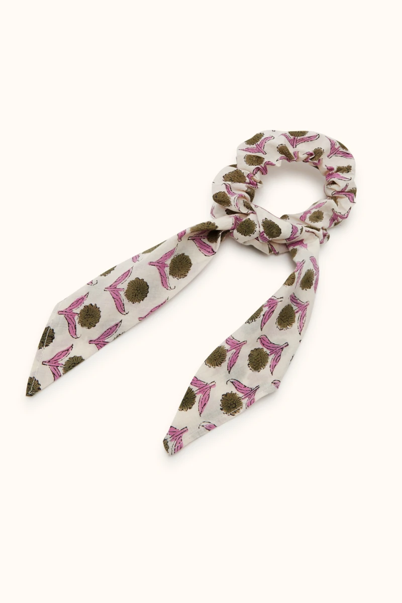 Chouchou Foulard Mano "Lotus"