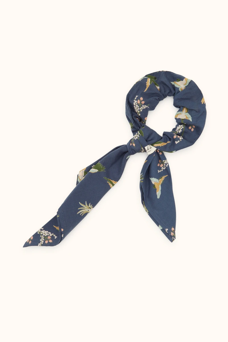 Chouchou Foulard Mano "Cerisier"