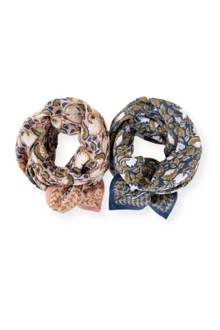 Big Foulard Latika "Éventail" 2