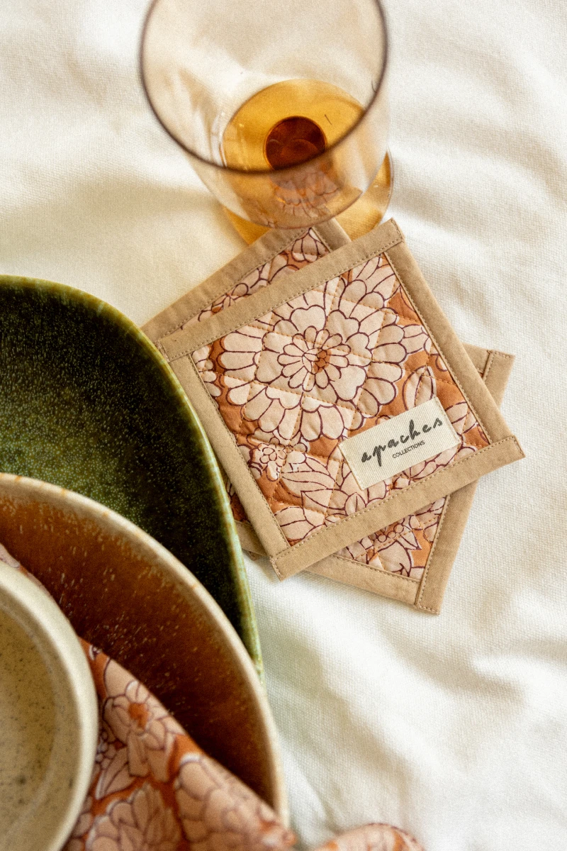 Dessous de Verre Assami "Flowers"