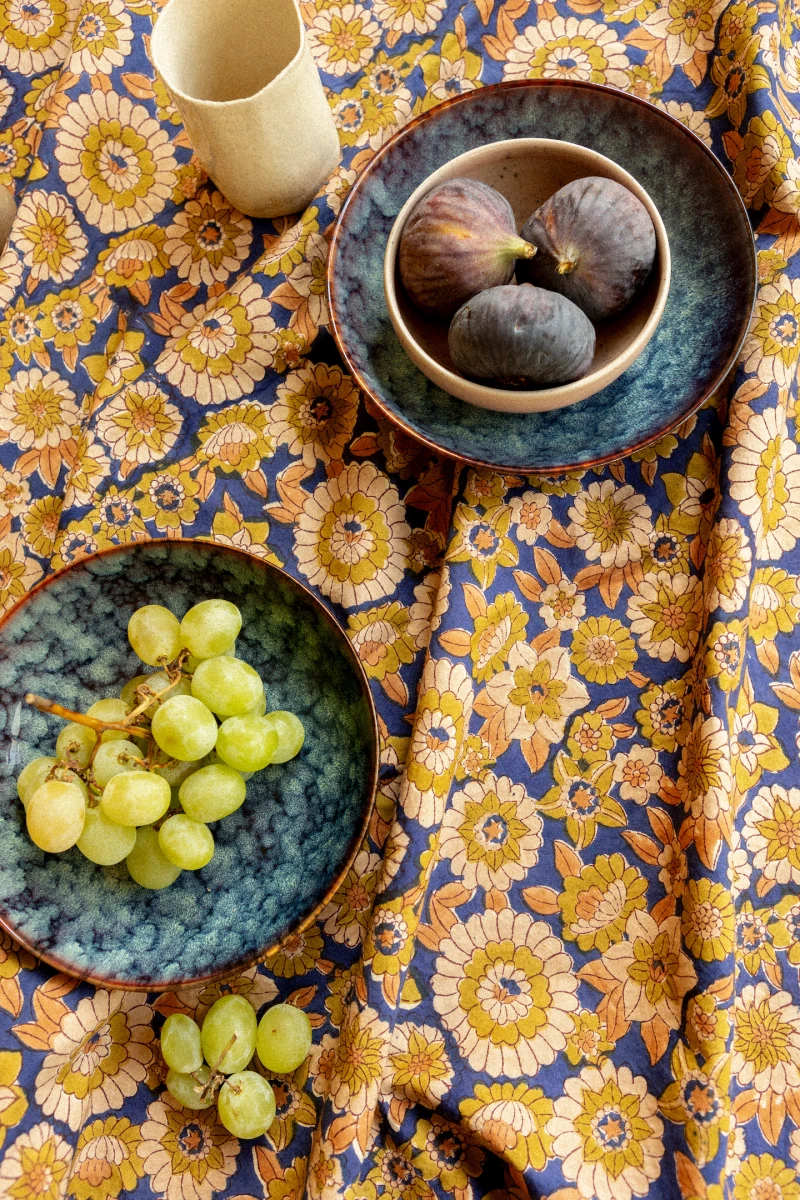 Nappe Ronde Deva "Flowers"