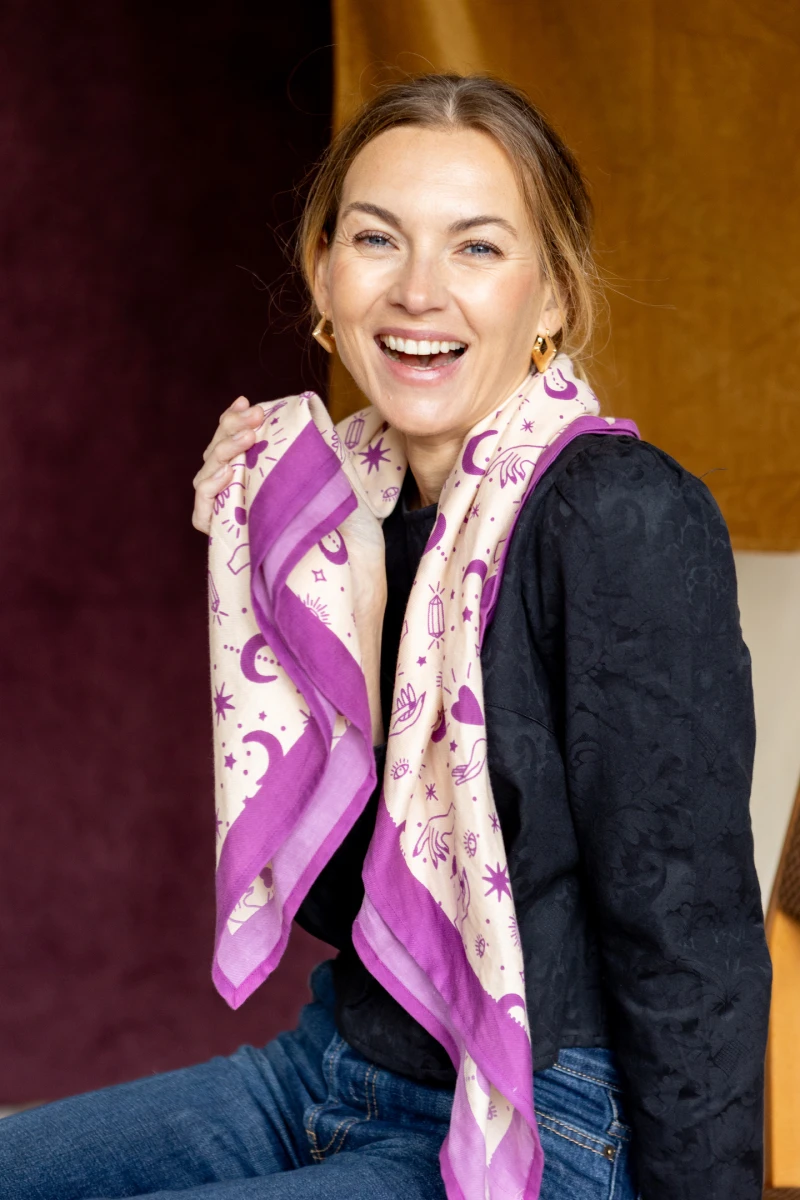 Big Foulard Latika "Karma"