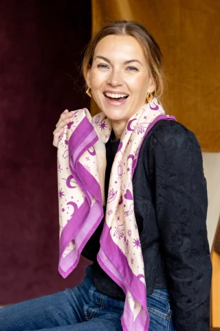 Big Foulard Latika "Karma" 2