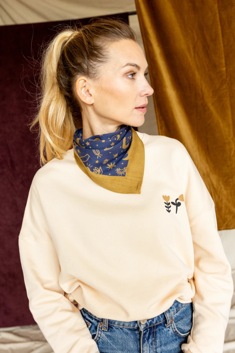 Small Foulard Manika "Karma"