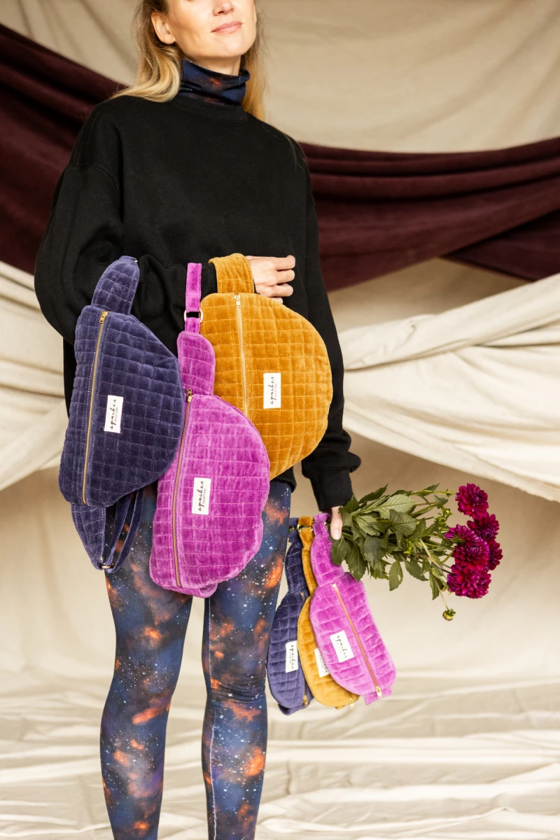 Mini Sac Banane Kela "Velours"