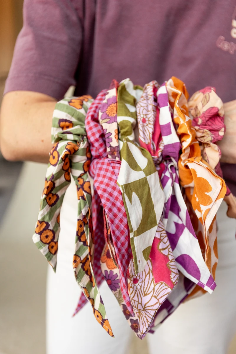 Chouchou Foulard Mano "Khadi"