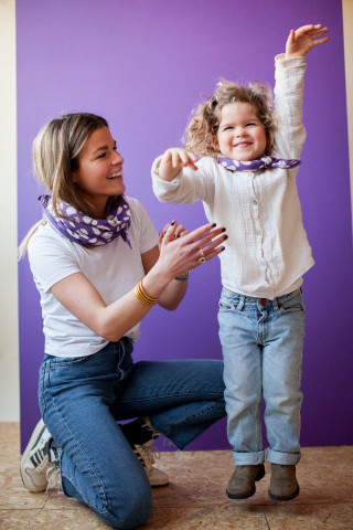 Small Foulard Manika "Artistic"