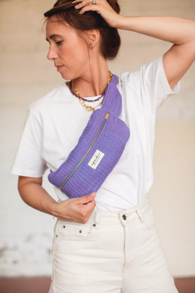 Sac Banane Kela "Carreaux" 2