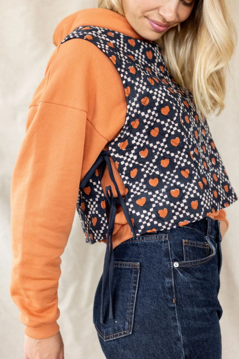 Pull sans manches Indrani