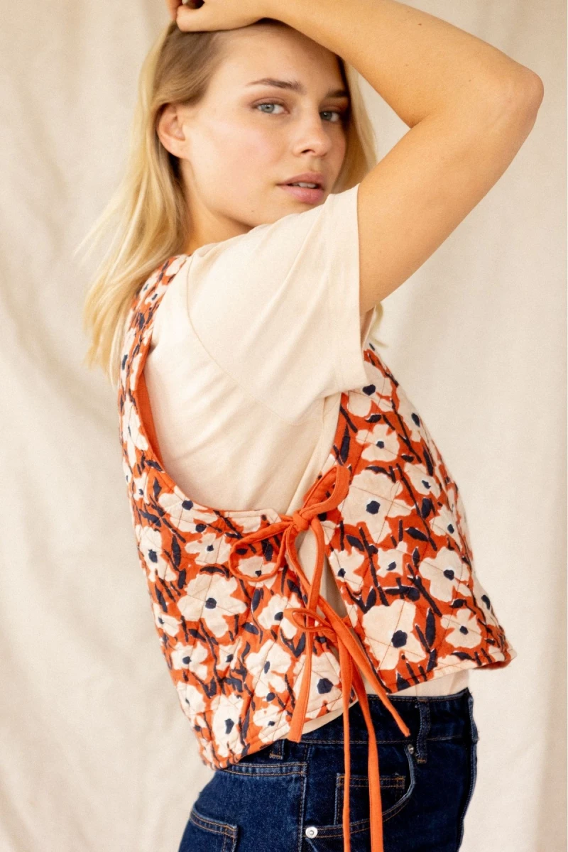 Pull sans manches Indrani