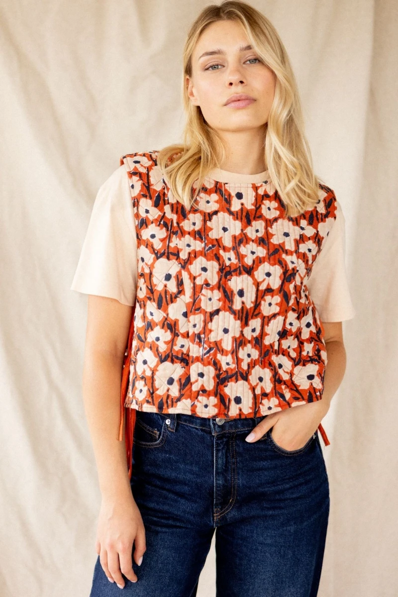 Pull sans manches Indrani