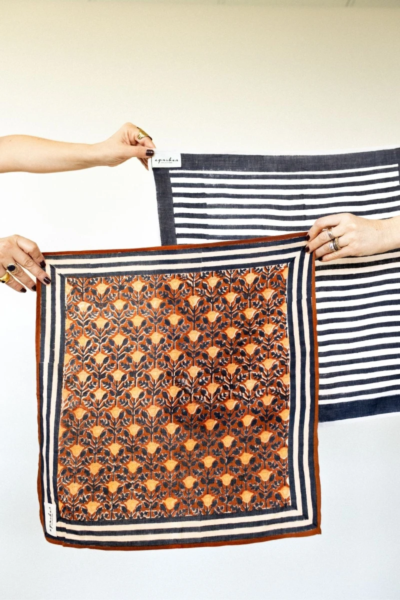 Small foulard Manika Rosa