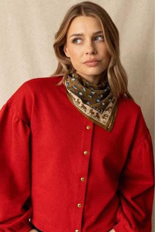 Small Foulard en coton Dupitta 2