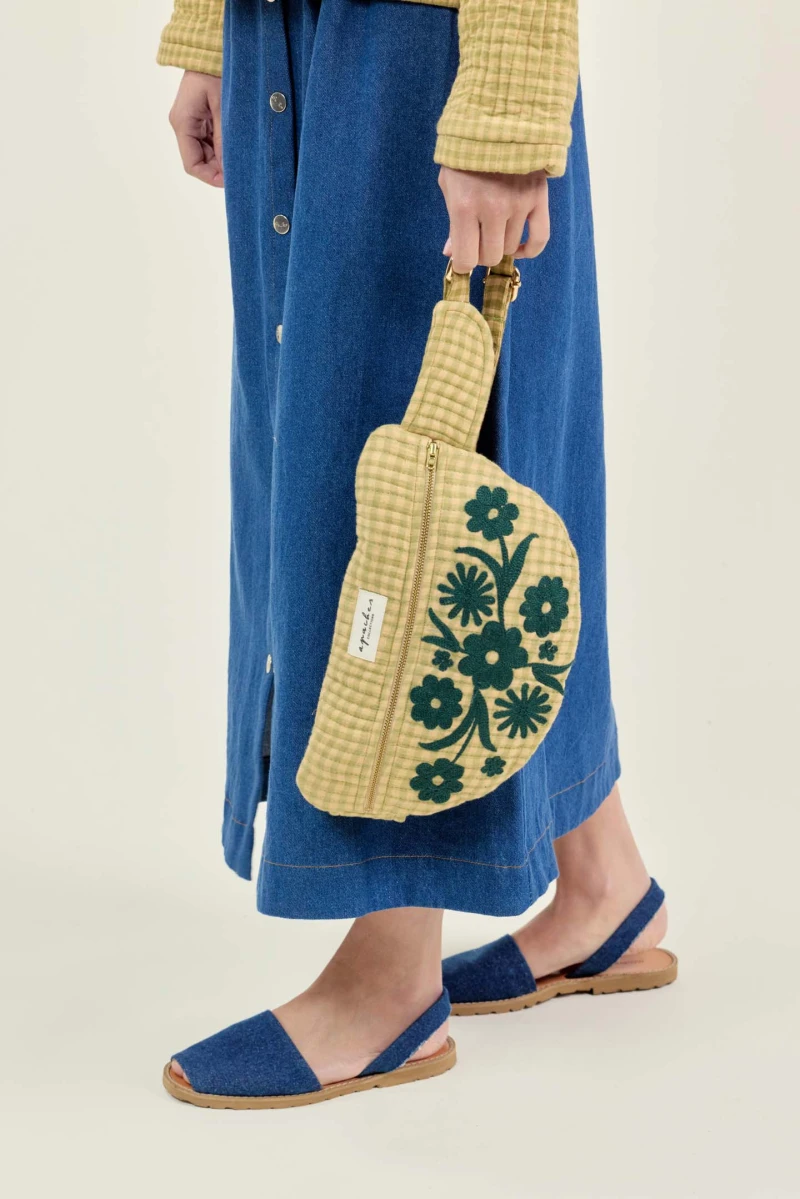 Sac Banane Brodé Khadai