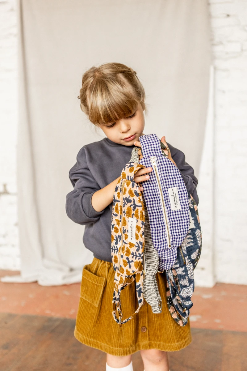 Mini Sac Banane Kela "Khadi"