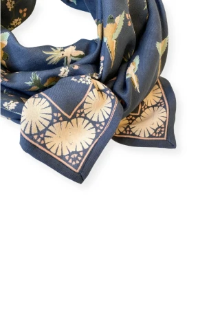 Big Foulard Latika "Cerisier"
