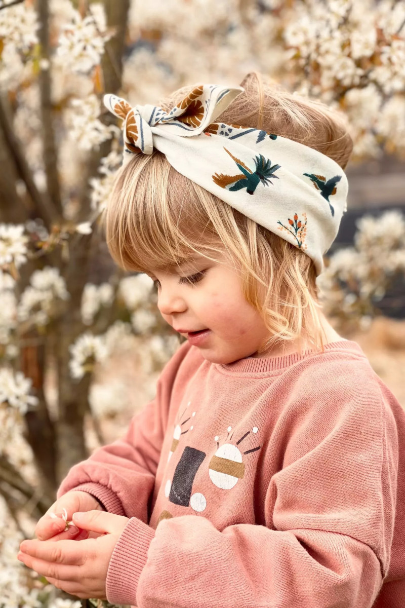 Small Foulard Manika "Cerisier"