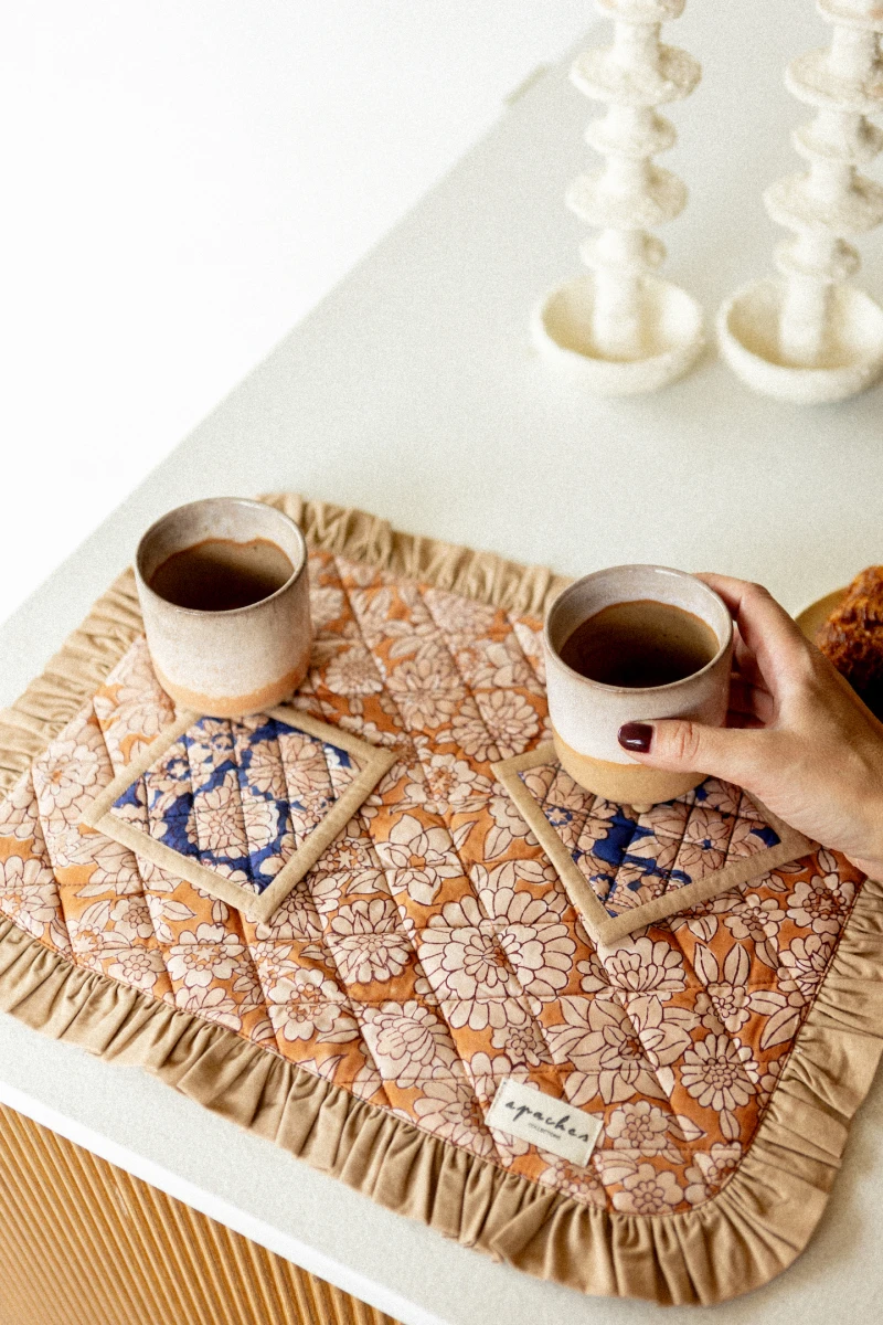 Dessous de Verre Assami "Flowers"