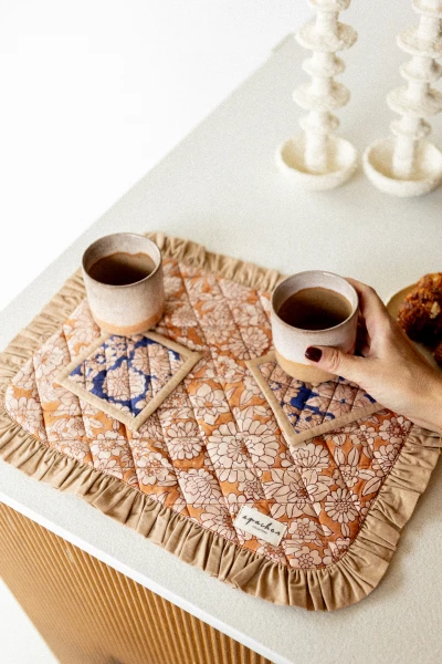 Set de Table Réversible Shimla "Flowers" 2