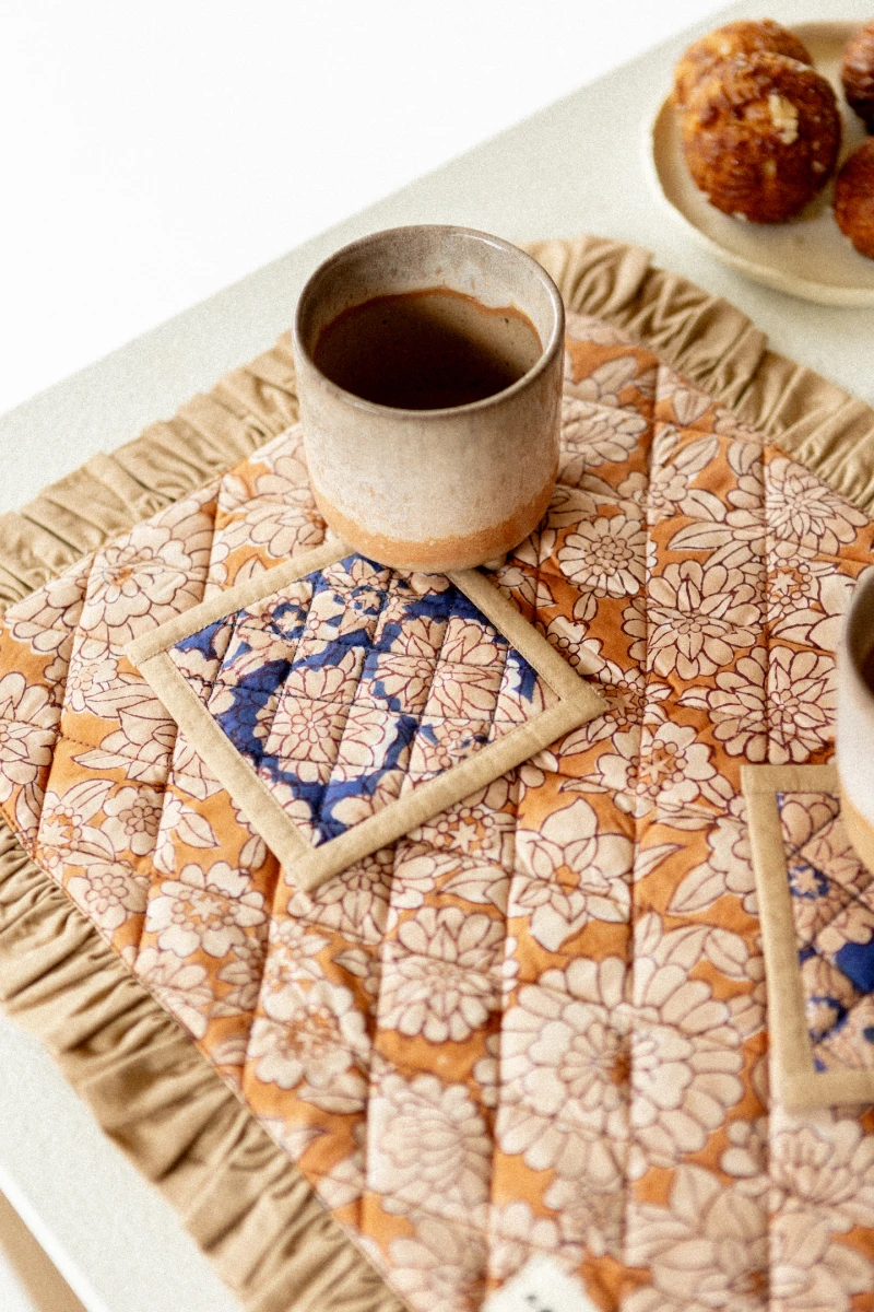 Set de Table Réversible Shimla "Flowers"