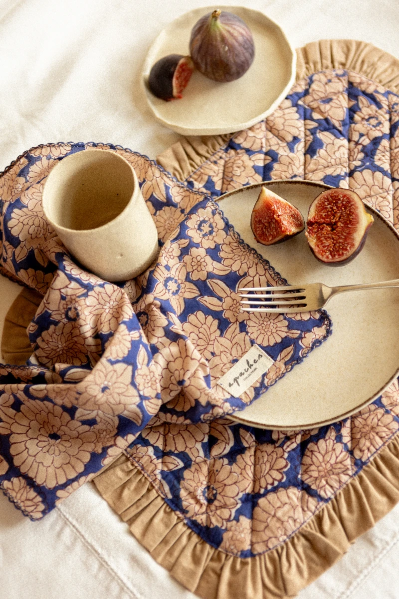 Set de Table Réversible Shimla "Flowers"