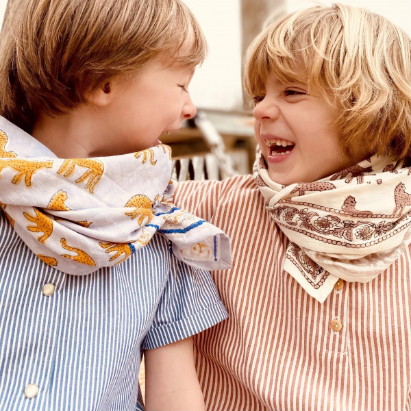 Foulards et accessoires édition "Bengale"